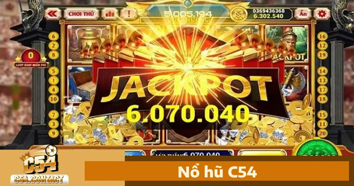 Ưu đãi hấp dẫn khi chơi Nổ hũ C54