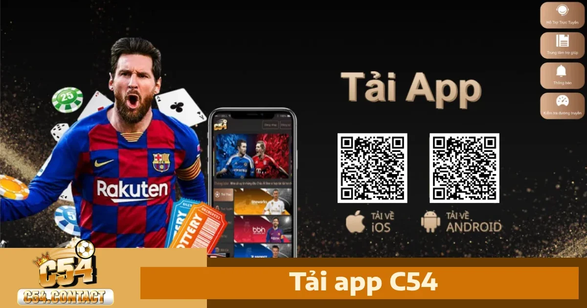 Cách tải app C54 và cài đặt trên iOS